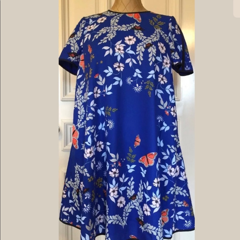 Ted Baker Ellodie Sleeve Navy 1 -4 Butterfly